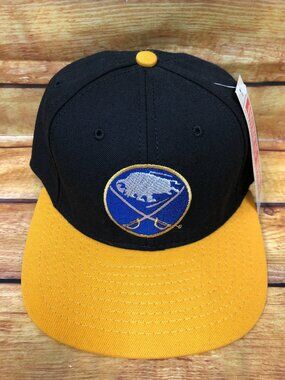 NWT NOS Vintage 6 7/8 Fitted Buffalo Sabres CCM American Needle Hat Cap